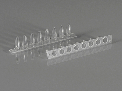 0.1ml透明QPCR8联管&8联光学盖